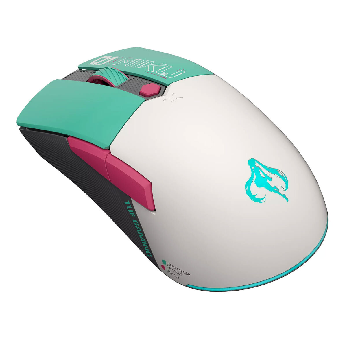 ASUS TUF Gaming Mini Wireless Hatsune Miku Edition - Souris Gamer Sans Fil 12 000 dpi RGB – Image 1