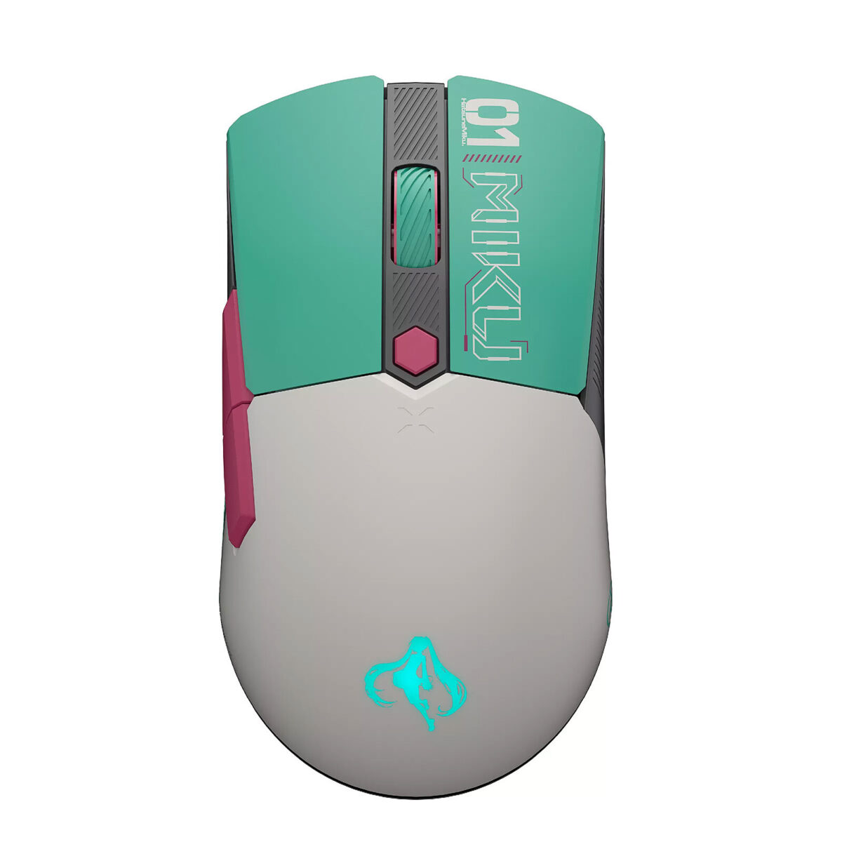 ASUS TUF Gaming Mini Wireless Hatsune Miku Edition - Souris Gamer Sans Fil 12 000 dpi RGB – Image 5
