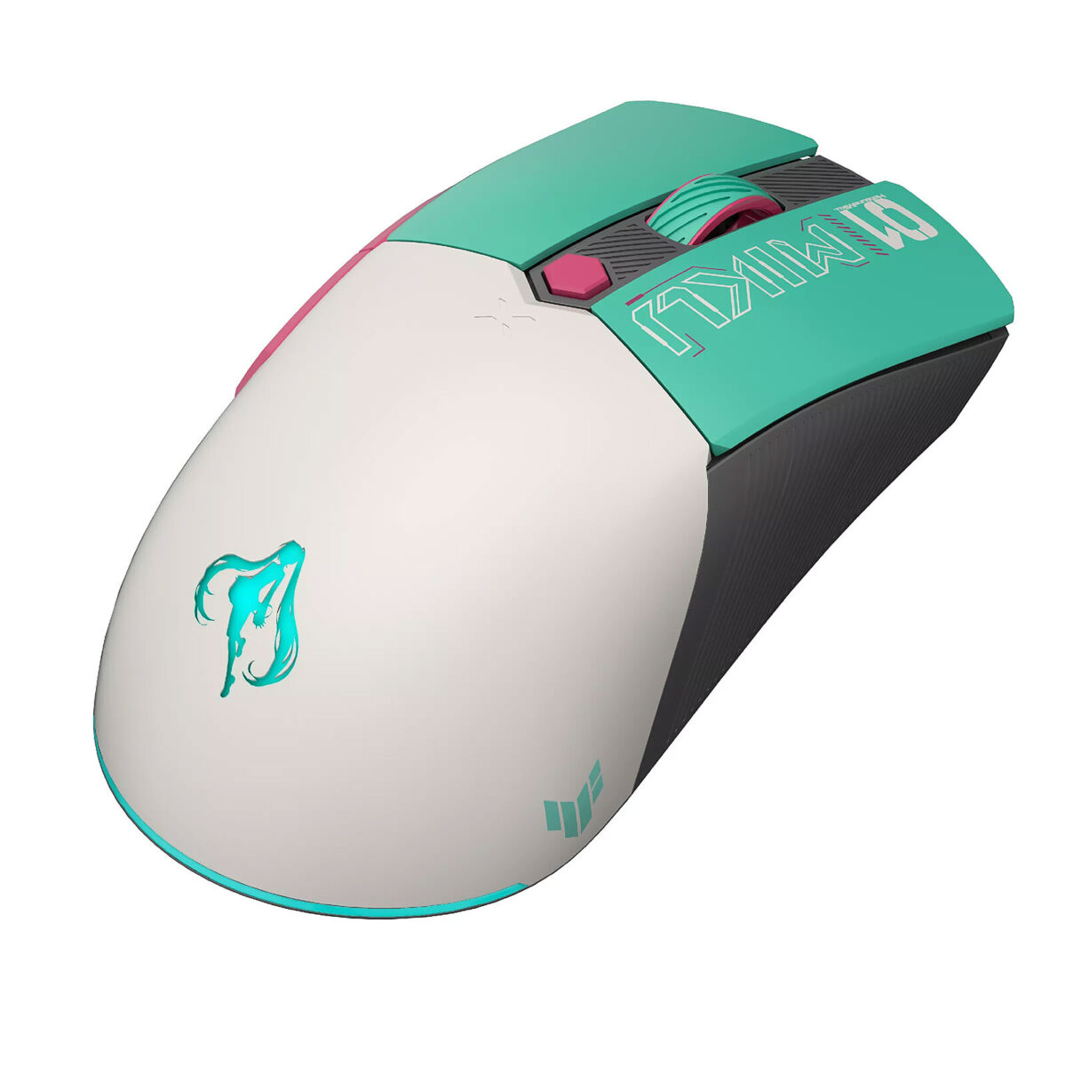 ASUS TUF Gaming Mini Wireless Hatsune Miku Edition - Souris Gamer Sans Fil 12 000 dpi RGB – Image 4