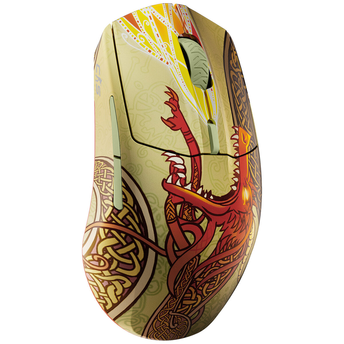 SteelSeries Wireless Gaming Mouse CS2 Dragon Lore – Souris sans fil gamer – RF 2.4 GHz / Bluetooth 5.0 – Capteur TrueMove Air 18000 dpi – 6 boutons programmables – Droitier – Image 5