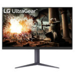 LG UltraGear 32GS75QN-B 31.5" LED – Écran PC 2.5K 2560 x 1440 1 ms IPS 180 Hz HDR 400 G-SYNC / FreeSync Pivot Noir