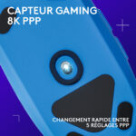 Souris Gaming Logitech G G203 LightSync RGB (Bleu) – Image 5