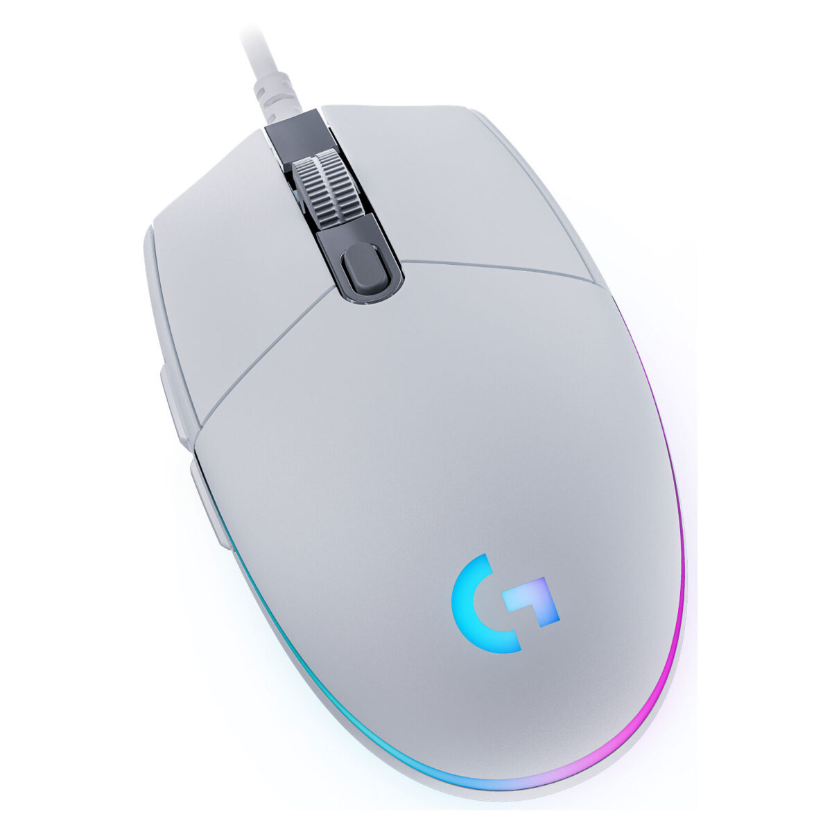 Souris Gaming Logitech G G203 LightSync RGB (Blanc) – Image 1