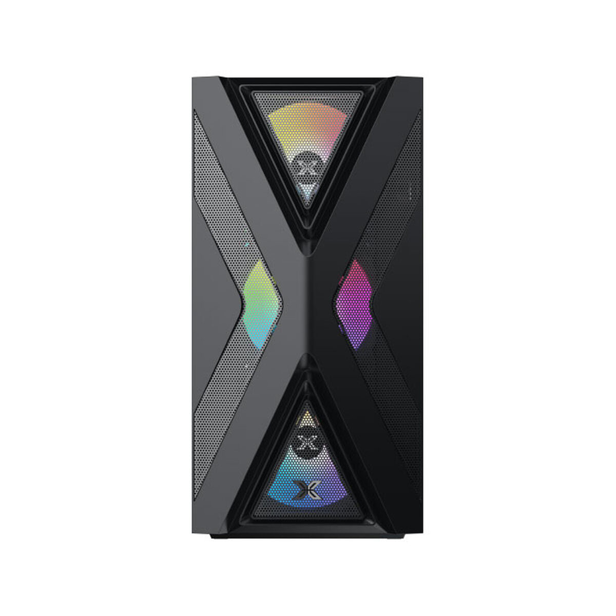 Xigmatek Hyperion Noir – Boîtier Moyen Tour avec fenêtre en verre trempé – Image 4