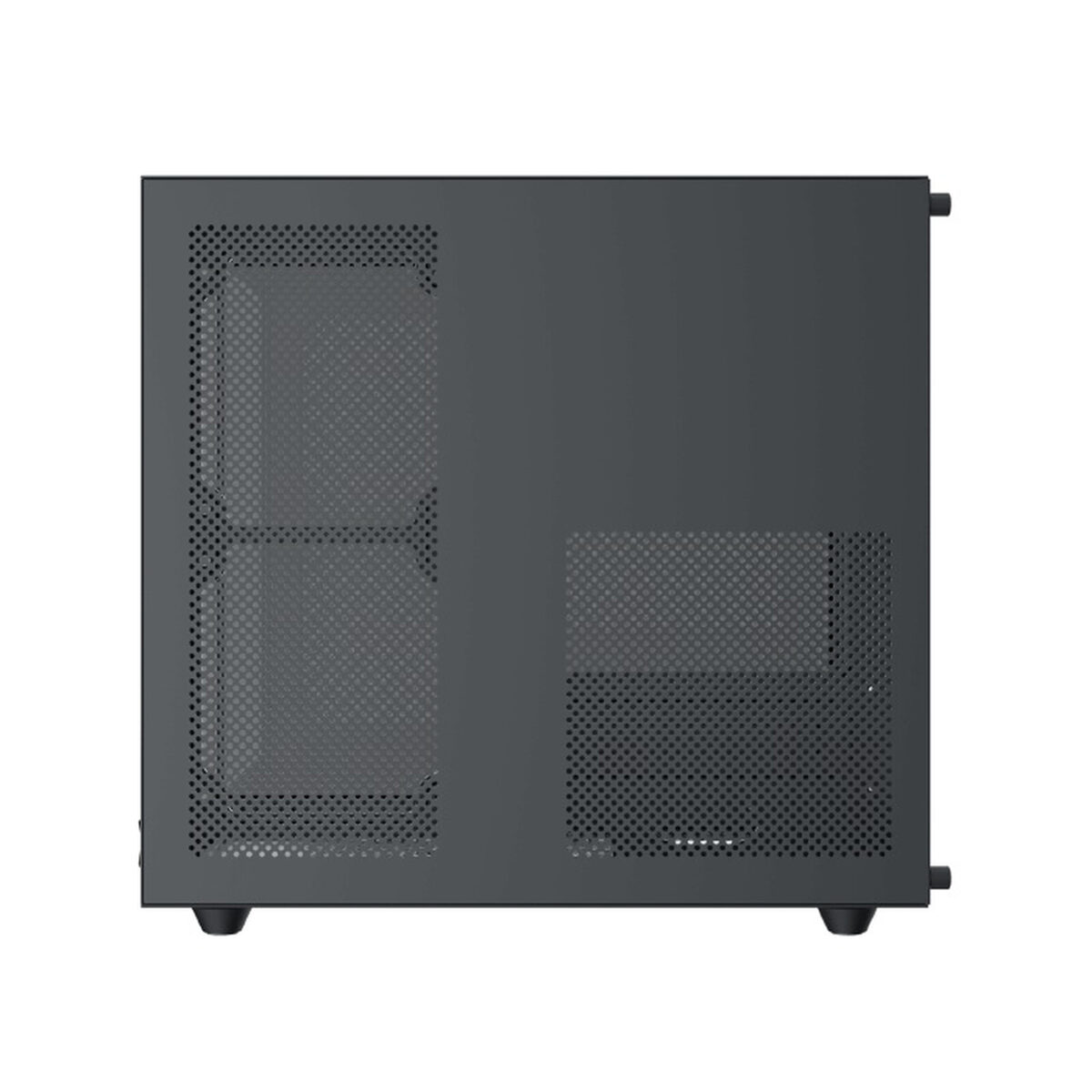 Xigmatek Aqua M Lite Noir – Boîtier Mini Tour avec façade et paroi en verre trempé – Image 2