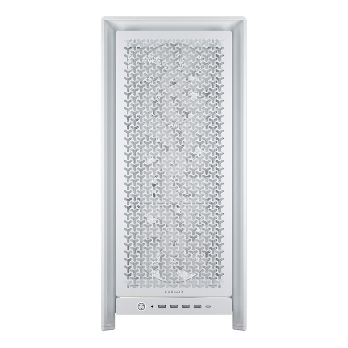 Corsair Frame 5000D RS Blanc – Boîtier Moyen Tour avec panneau en verre trempé et façade Mesh – Image 5