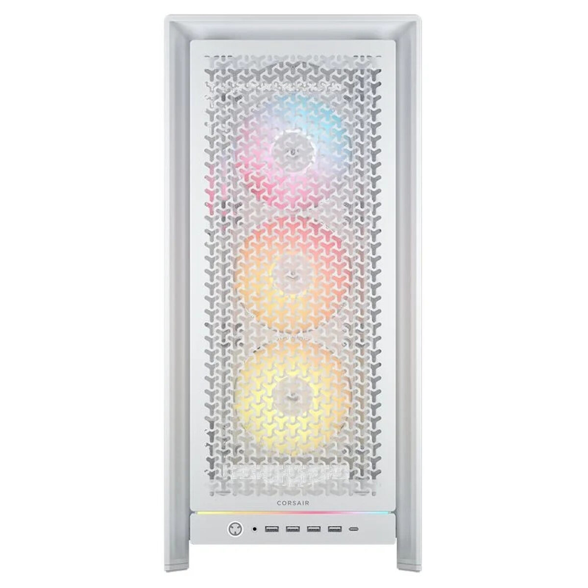 Corsair Frame 5000D RS ARGB Blanc – Boîtier Moyen Tour avec verre trempé et 4 ventilateurs ARGB 140 mm – Image 5