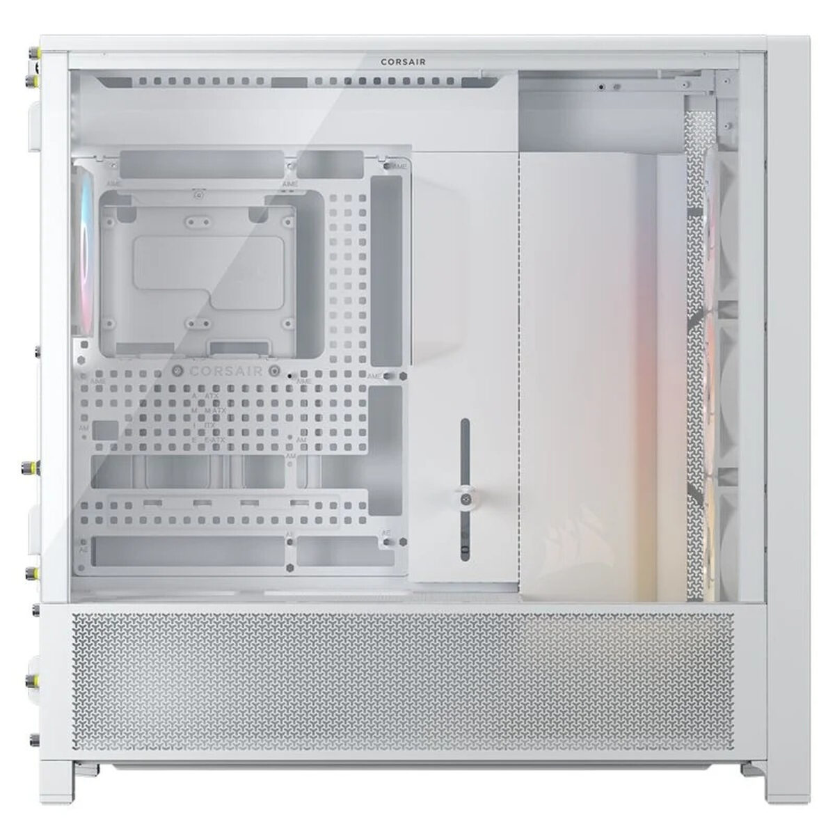 Corsair Frame 5000D RS ARGB Blanc – Boîtier Moyen Tour avec verre trempé et 4 ventilateurs ARGB 140 mm – Image 4