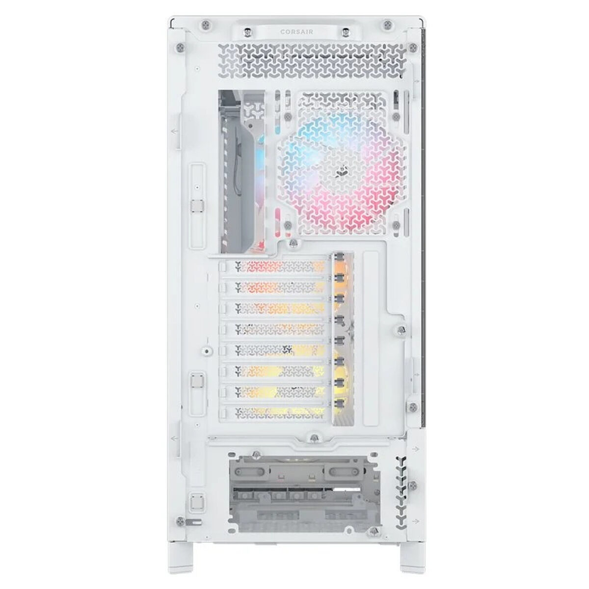 Corsair Frame 5000D RS ARGB Blanc – Boîtier Moyen Tour avec verre trempé et 4 ventilateurs ARGB 140 mm – Image 2